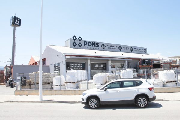 almacén de materiales de construcción Pons Ondara